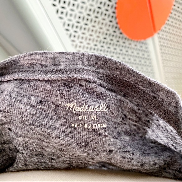 Madewell Long Sleeve Crew Neck T-Shirt - Picture 4 of 6